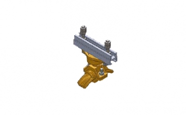 Fixador para Viga I 203 com Abraçadeira 130 ou 131