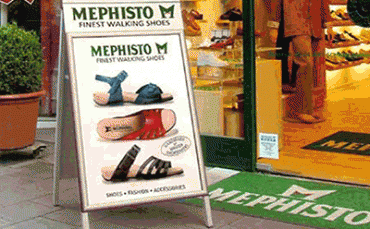 Painel / Expositor para Publicidade A Board Streamline