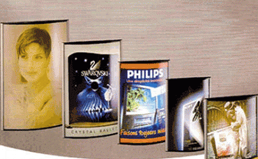 Painel / Expositor para Publicidade Illuminated Panorama Streamline