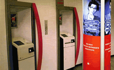 Painel / Expositor para Publicidade Illuminated Pillar Roto