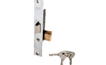 Fechadura com Meio Cilindro K0357 para Perfil A3701