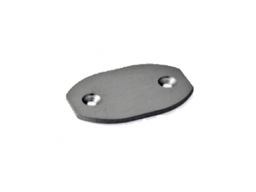 Topo em Alumínio Anodizado MT023 para Perfil MT350