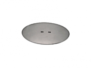 Base em Ferro Oval 360 mm x 220 mm MT191