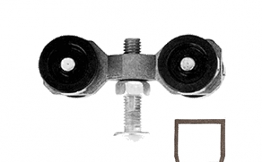 Rodízio 98 Roda Plana
