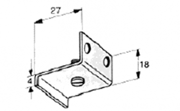 Suporte de Tecto 15